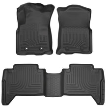 Load image into Gallery viewer, Husky Liners Floor Mats Husky Liners WEATHERBEATER SET 16-17 TACOMA DOUBLE CAB W/MANUAL TRANSMISSION 93881