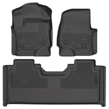 Load image into Gallery viewer, Husky Liners Floor Mats Husky Liners WEATHERBEATER SET 17-26 S/DUTY EXTENDED CAB W/VINYL FLOORING 93651