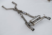 Load image into Gallery viewer, Invidia INVHS22N4Z7GM1RSL Invidia 2022+ Nissan Z 70mm Gemini Cat Back Exhaust - Rolled SS Tips