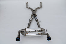 Load image into Gallery viewer, Invidia INVHS22N4Z7GM1RTL Invidia 2022+ Nissan Z 70mm Gemini Cat Back Exhaust - Rolled TI Tips