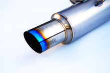 Load image into Gallery viewer, Invidia Catback Invidia 08-14 WRX/STi 4 Door 80mm Single Outlet Full Titanium Cat-Back Exhaust
