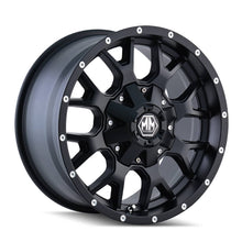 Load image into Gallery viewer, Ion Alloy Wheels Ion Alloy MAYHEM WARRIOR MATTE BLACK 20X9 6-135/5.5 CB 106MM 0MM 8015-2937MB
