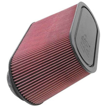 Load image into Gallery viewer, K&N Engineering Air Intake Components K&N Custom Racing Unique Oval Tapered Filter 17.313in OL B/7.75in OW B/14.625inOL T/6.125inOW T/9in