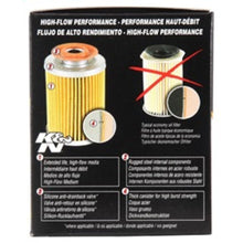Load image into Gallery viewer, K&N Engineering Oil Filters K&N 3.74inch / 2.98 OD Performance Gold Oil Filter