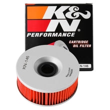 Load image into Gallery viewer, K&N Engineering Oil Filters K&N Yamaha 3.969in OD x 1.531in H Oil Filter