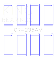 Load image into Gallery viewer, King Engine Bearings KINGCR4235AM0.5 King Engine Bearings Hyundai Lantra 1600 (Size +0.50mm) Connecting Rod Bearing Set