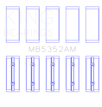 Load image into Gallery viewer, King Engine Bearings KINGMB5352AM0.5 King Engine Bearings Renault K9K/K4M (Size +0.50mm) Main Bearing Set