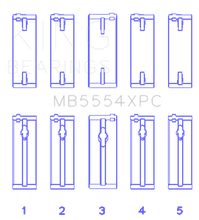 Load image into Gallery viewer, King Engine Bearings KINGMB5554XPC.026 King Engine Bearings Toyota 3Sgte/16V 2.0L (Size +.026mm) Main Bearing Set