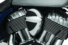 Load image into Gallery viewer, Kuryakyn KUR5697 Kuryakyn Horn Cover John Shope Series Chrome