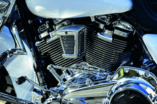 Load image into Gallery viewer, Kuryakyn KUR7496 Kuryakyn Hypercharger ES Horn Cover Chrome