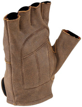 Load image into Gallery viewer, Kuryakyn KUR094464 Kuryakyn Leather By River Road Buster Vintage Shorty Gloves Black - 2XL