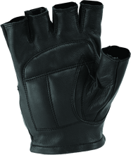 Load image into Gallery viewer, Kuryakyn KUR094496 Kuryakyn Leather By River Road Diamond Shorty Gloves Black Womens - Small