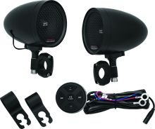 Load image into Gallery viewer, Kuryakyn KUR2713 Kuryakyn Road Thunder Speaker Pods Bluetooth Audio Controller Black
