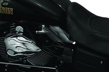 Load image into Gallery viewer, Kuryakyn KUR1317 Kuryakyn Saddle Shields Heat Deflectors 99-17 Dyna Models Smoke
