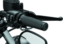 Load image into Gallery viewer, Kuryakyn KUR5941 Kuryakyn Thresher Grips Dual Cable Black