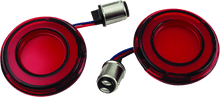 Load image into Gallery viewer, Kuryakyn KUR2906 Kuryakyn Tracer L.E.D. Rear Turn Signal Insert Red Light Red Lens 1157
