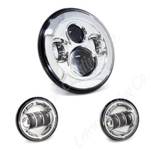 Load image into Gallery viewer, Letric Lighting LETLLC-ILHK-7C Letric Lighting 7in Led Hdlght W/Pass Lmps Chr
