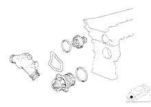 Load image into Gallery viewer, Active Autowerke S52THERM KIT M50, S50, S52 High Performance Thermostat | BMW E36 325 328 M3 Z3M