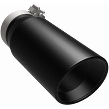 Load image into Gallery viewer, Magnaflow Catalytic Converter Universal MagnaFlow Tip Stainless Black Coated Single Double Round Single Outlet 5in Dia 4in Inlet 13in L