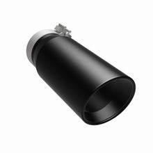 Load image into Gallery viewer, Magnaflow Catalytic Converter Universal MagnaFlow Tip Stainless Black Coated Single Double Round Single Outlet 5in Dia 4in Inlet 13in L