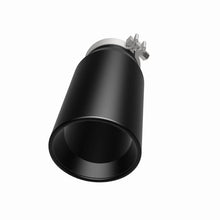 Load image into Gallery viewer, Magnaflow Catalytic Converter Universal MagnaFlow Tip Stainless Black Coated Single Double Round Single Outlet 5in Dia 4in Inlet 13in L