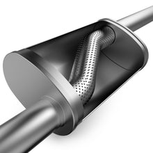 Load image into Gallery viewer, MagnaFlow Exhaust Products Exhaust Muffler MagnaFlow Exhaust Products Magnaflow Straight-Through Performance Muffler; 3in. Offset/Offset; 5x24x8 Body 14261