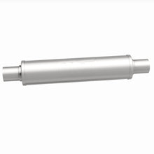 Load image into Gallery viewer, MagnaFlow Exhaust Products Exhaust Muffler MagnaFlow Exhaust Products Straight-Through Performance Muffler; 2.25in. Center/Center; 4x18x4 Body 10425