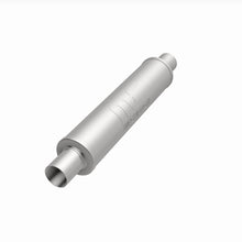 Load image into Gallery viewer, MagnaFlow Exhaust Products Exhaust Muffler MagnaFlow Exhaust Products Straight-Through Performance Muffler; 2.25in. Center/Center; 4x18x4 Body 10425