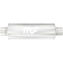 Load image into Gallery viewer, MagnaFlow Exhaust Products Exhaust Muffler MagnaFlow Exhaust Products Straight-Through Performance Muffler; 2.5in. Center/Center; 4x22x4 Body 10436