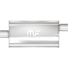Load image into Gallery viewer, MagnaFlow Exhaust Products Exhaust Muffler MagnaFlow Exhaust Products Straight-Through Performance Muffler; 3.5in. Offset/Center; 5x22x11 Body 12909