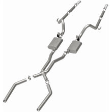 Load image into Gallery viewer, MagnaFlow Exhaust Products Exhaust System Kit MagnaFlow Exhaust Products Magnaflow Street Series Stainless Crossmember-Back System 15815