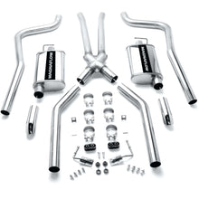 Load image into Gallery viewer, MagnaFlow Exhaust Products Exhaust System Kit MagnaFlow Exhaust Products Magnaflow Street Series Stainless Crossmember-Back System 15851
