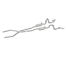 Load image into Gallery viewer, MagnaFlow Exhaust Products Exhaust System Kit MagnaFlow Exhaust Products Magnaflow Street Series Stainless Crossmember-Back System 15898
