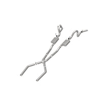 Load image into Gallery viewer, MagnaFlow Exhaust Products Exhaust System Kit MagnaFlow Exhaust Products Magnaflow Street Series Stainless Crossmember-Back System 15898