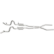 Load image into Gallery viewer, MagnaFlow Exhaust Products Exhaust System Kit MagnaFlow Exhaust Products Magnaflow Street Series Stainless Crossmember-Back System 15898