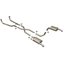 Load image into Gallery viewer, MagnaFlow Exhaust Products Exhaust System Kit MagnaFlow Exhaust Products Magnaflow Street Series Stainless Crossmember-Back System 16842