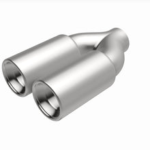 Load image into Gallery viewer, MagnaFlow Exhaust Products Exhaust Tail Pipe Tip MagnaFlow Exhaust Products Magnaflow Dual Exhaust Tip - 2.25in. Inlet/3in. Outlet 35167