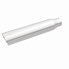 Load image into Gallery viewer, MagnaFlow Exhaust Products Exhaust Tail Pipe Tip MagnaFlow Exhaust Products Magnaflow Single Exhaust Tip - 2.5in. Inlet/3.5in. Outlet 35105