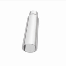 Load image into Gallery viewer, MagnaFlow Exhaust Products Exhaust Tail Pipe Tip MagnaFlow Exhaust Products Magnaflow Single Exhaust Tip - 4in. Inlet/5in. Outlet 35149