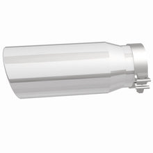 Load image into Gallery viewer, MagnaFlow Exhaust Products Exhaust Tail Pipe Tip MagnaFlow Exhaust Products Magnaflow Single Exhaust Tip - 4in. Inlet/5in. Outlet 35214