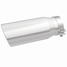 Load image into Gallery viewer, MagnaFlow Exhaust Products Exhaust Tail Pipe Tip MagnaFlow Exhaust Products Magnaflow Single Exhaust Tip - 4in. Inlet/5in. Outlet 35214