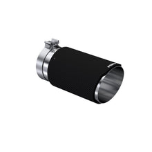 Load image into Gallery viewer, MBRP Tips MBRP Universal Carbon Fiber Tip 6in OD/5in Inlet/12in L - Angle Cut Tip