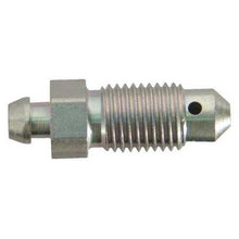Load image into Gallery viewer, McLeod Clutch Hydraulic Hose McLeod Steel Braided Line 11": Double AN-4 Female: with Bleeder Screw 139009-11