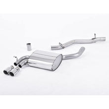 Load image into Gallery viewer, Milltek Exhaust > Cat back ### Engine > Exhaust > Cat back ### Engine > Performance > Exhaust > Cat back 2.5" Non-Resonated Catback Exhaust (Polished Tips) Milltek 2.5" Cat-back Exhaust System - Audi 8P A3 3.2L VR6 Quattro