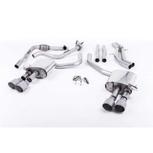 Load image into Gallery viewer, Milltek Exhaust > Cat back ### Engine > Exhaust > Cat back ### Engine > Performance > Exhaust > Cat back Milltek 2.5" Valved Non-Resonated Cat Back Exhaust - Audi B9 S4 | S5 | 3.0T (w/ Sport Diff)