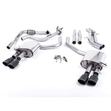 Load image into Gallery viewer, Milltek Exhaust > Cat back ### Engine > Exhaust > Cat back ### Engine > Performance > Exhaust > Cat back Milltek 2.5" Valved Non-Resonated Cat Back Exhaust - Audi B9 S4 | S5 | 3.0T (w/ Sport Diff)