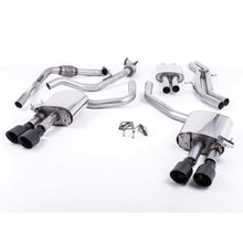 Load image into Gallery viewer, Milltek Exhaust > Cat back ### Engine > Exhaust > Cat back ### Engine > Performance > Exhaust > Cat back Milltek 2.5" Valved Resonated Cat Back Exhaust - Audi B9 S4 | S5 | 3.0T (w/ Sport Diff)
