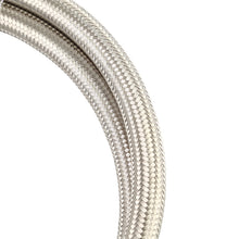 Load image into Gallery viewer, Mishimoto MISMMSBH-0636-CS Mishimoto 3Ft Stainless Steel Braided Hose w/ -6AN Fittings - Stainless