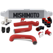 Load image into Gallery viewer, Mishimoto Intercooler Kits Mishimoto 2022+ Honda Civic 1.5T Intercooler Kit - Silver Intercooler - Red Pipes
