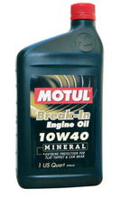 Load image into Gallery viewer, Motul Motor Oils Motul 1L Classic BREAK-IN OIL 10W40 (Part# mot2810QTA)